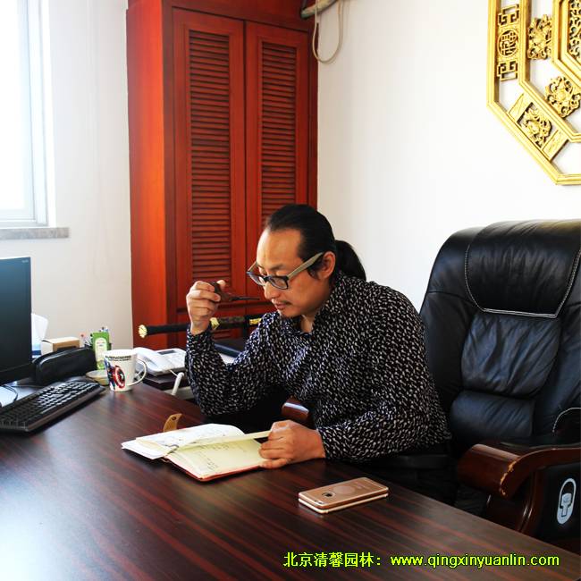 清馨園林設計部總監(jiān)：吳明