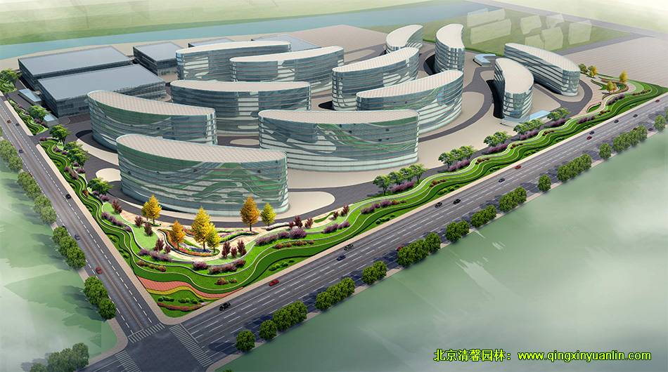 IDC數(shù)據(jù)中心景觀設(shè)計(jì)